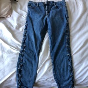 Pacsun Tie Up Jeans